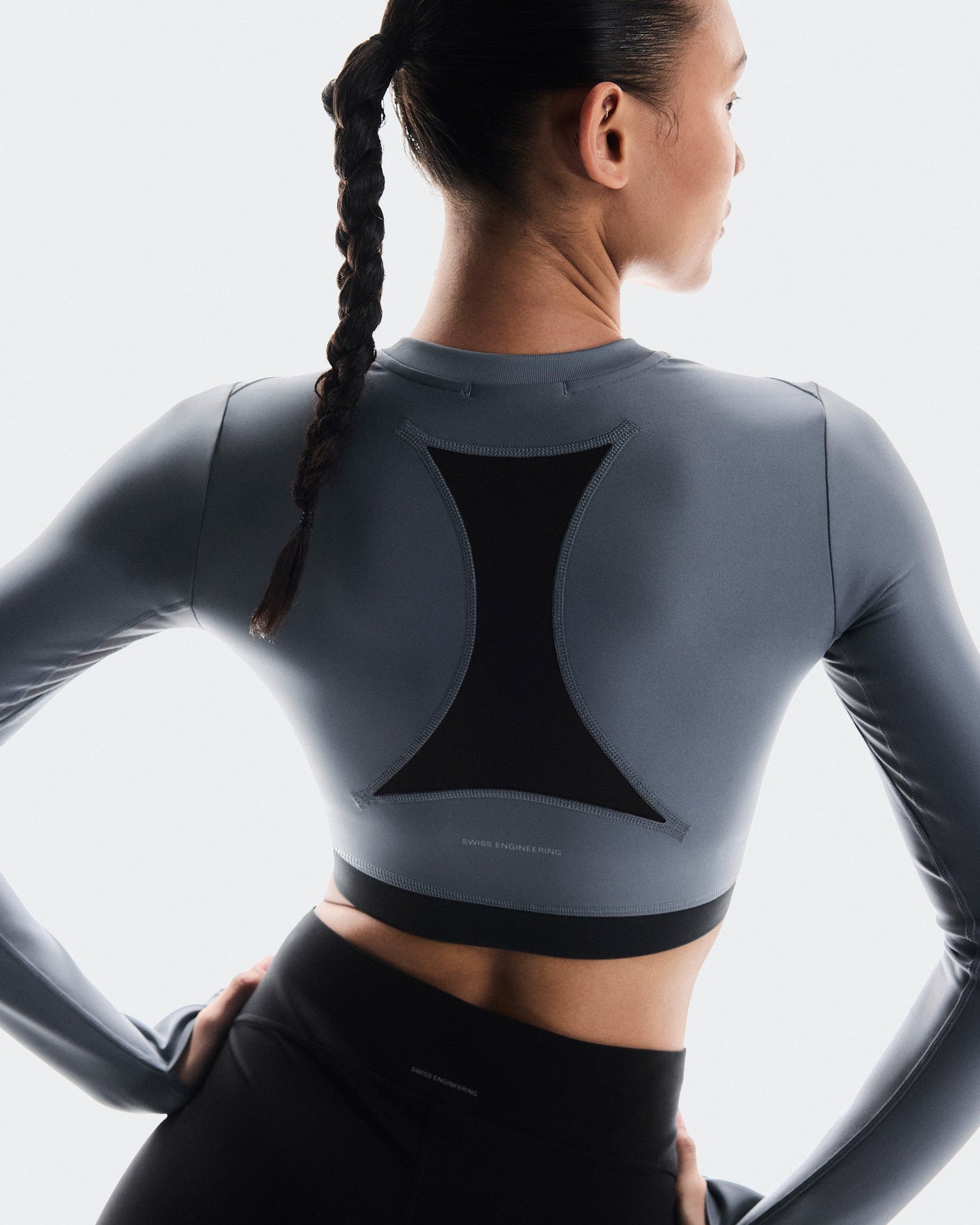 Train Long Sleeve Crop