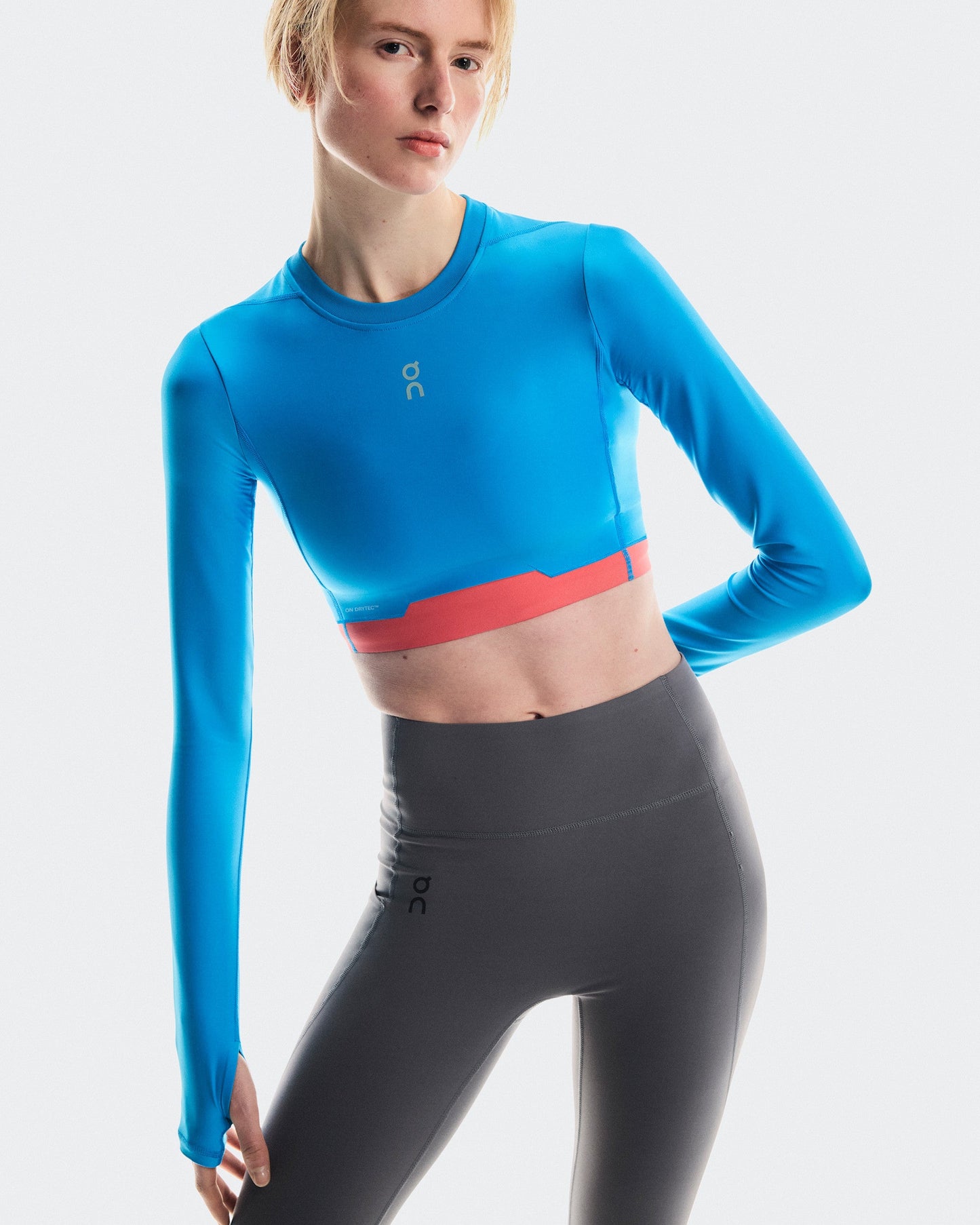 Train Long Sleeve Crop